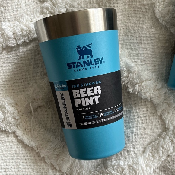 Set of 2 Stanley Adventure Stacking Beer Pint New - Picture 3 of 6